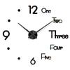 Modern Design Large Wall Clock 3D DIY Quartz Clocks Watches Acrylic Mirror Stickers Living Room Home Decor Horloge