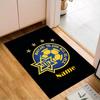 Custom Name Maccabi Football Crest Rug Game Carpet, Floor Mat for Bedroom Living Room Entryway Rug, Home Decor Idea Gift for Christmas birthday