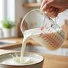 KITCHEN MEASURING JUG 1000ml HEAT-RESISTANT WITH GLASS MEASUREMENT GRADUATION