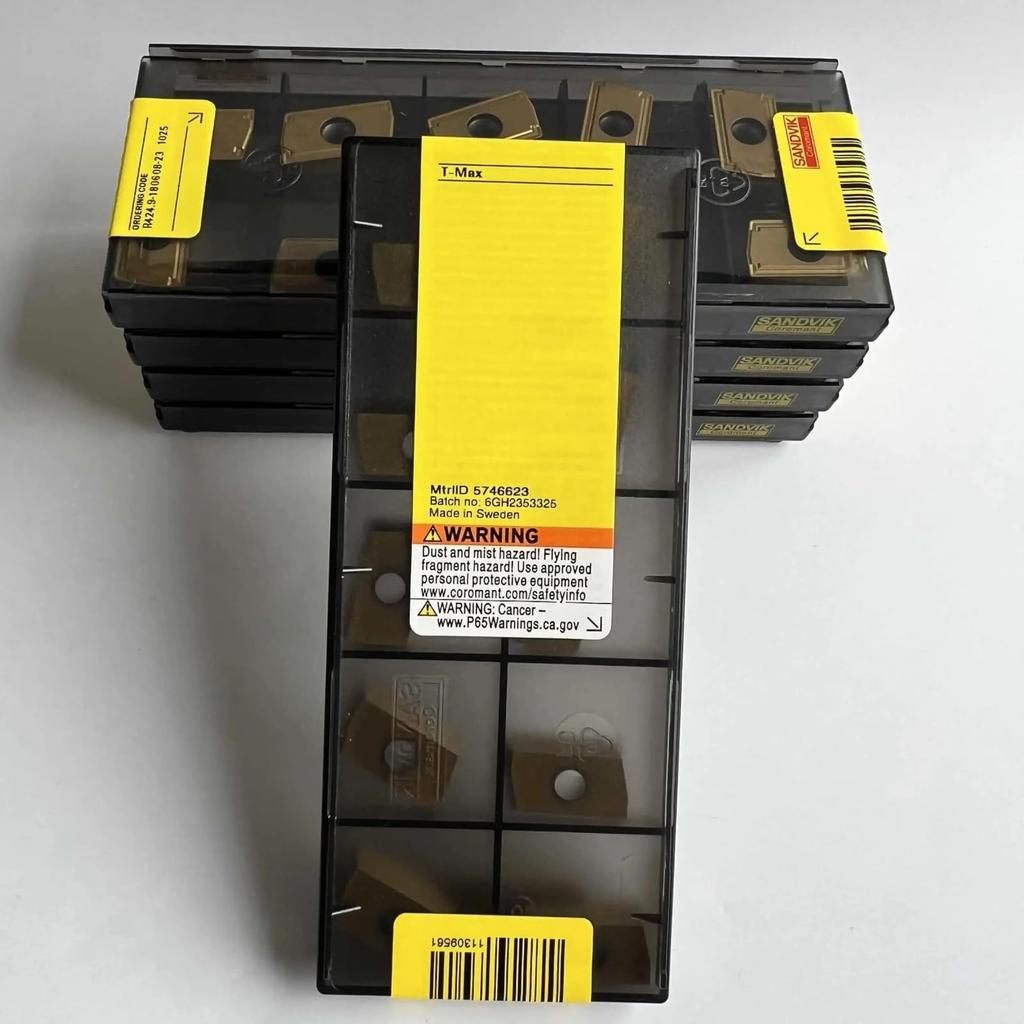 R424.9-180608-23 1025 / Industrielle Wendeschneidplatten aus Hartmetall 10 STK
