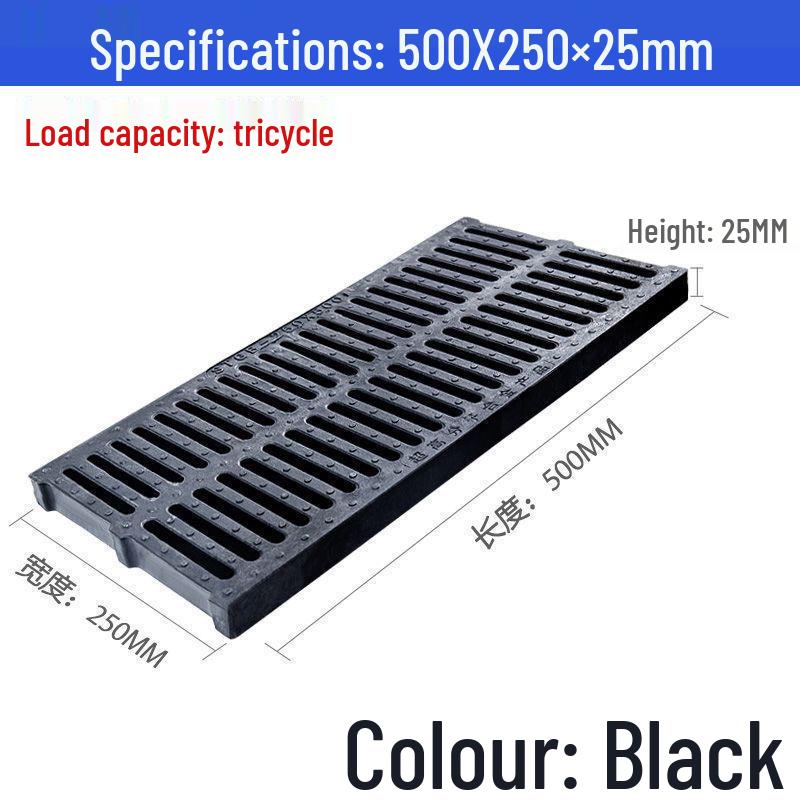 Plastic Kitchen Drainage Trench Cover: Composite Manhole and Rainwater Grate