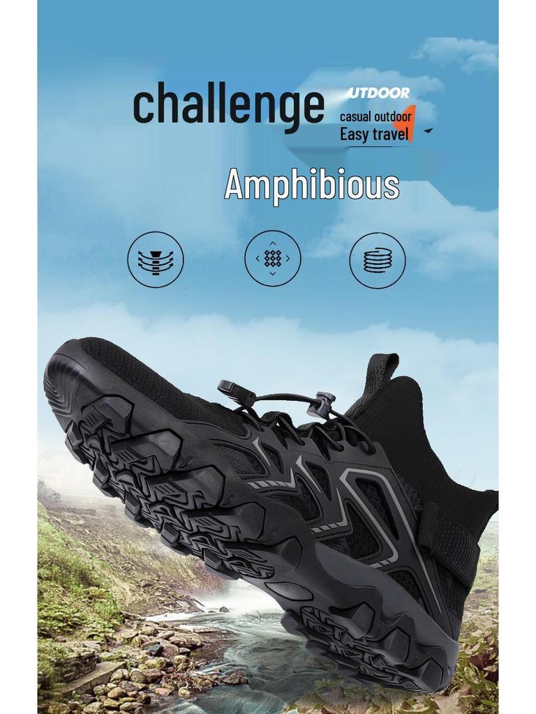 Unisex Outdoor Wandern & Canyoning Rutschfeste Schnelltrocknende Schuhe