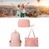 Packable Backpack Polyester Fiber Foldable Waterproof Lightweight Multifunctional Hiking Daypack for Camping Traveling