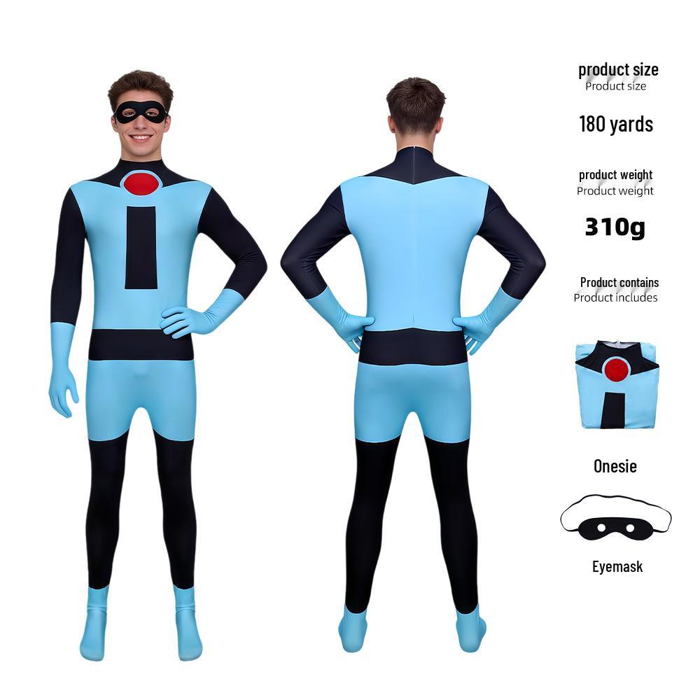 Superman Family Halloween Cosplay Outfits for Parents and Kids