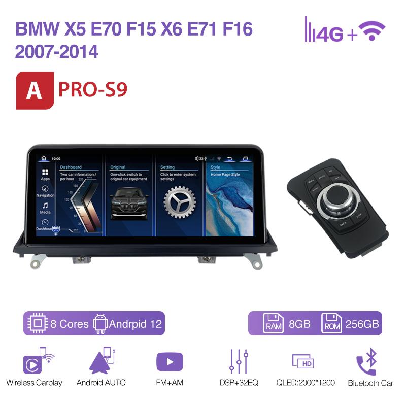 10.25Inch Car Multimedia Video Player For BMW 3 Series E90/E91/E92/E93 2007-2012 GPS Navigation Radio CarPlay 4G 360Camera