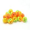Colorful Plastic Cat Teaser Shell Toys for Kittens
