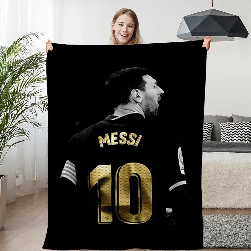 Winterdecke Sofa Messi Digitaldruck King Size Warm Knie Bett Fleece Camping Benutzerdefiniert Flauschig Weich Decken Mikrofaser Bettwäsche