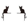 Halloween Door Decoration Stickers - Witch Hat and Pumpkin Wall Decals for Plates - Self-Adhesive, 1919 cm