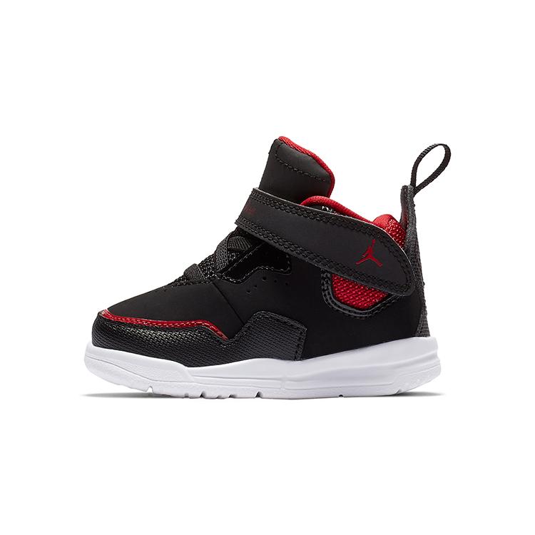 

New Jordan Courtside 23 Air TD Toddler Shoes Black Red Infant And Toddler AQ7735-006 22