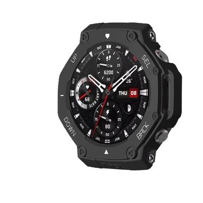 New PC Protective Case Anti-Scratch Bumper Cover Shell Smart Watch Accessories Protector Frame for Amazfit T-Rex 3