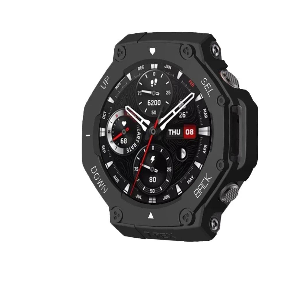 Anti-Scratch Protective Case Bumper Protector Frame New Screen Protector for Amazfit T-Rex 3