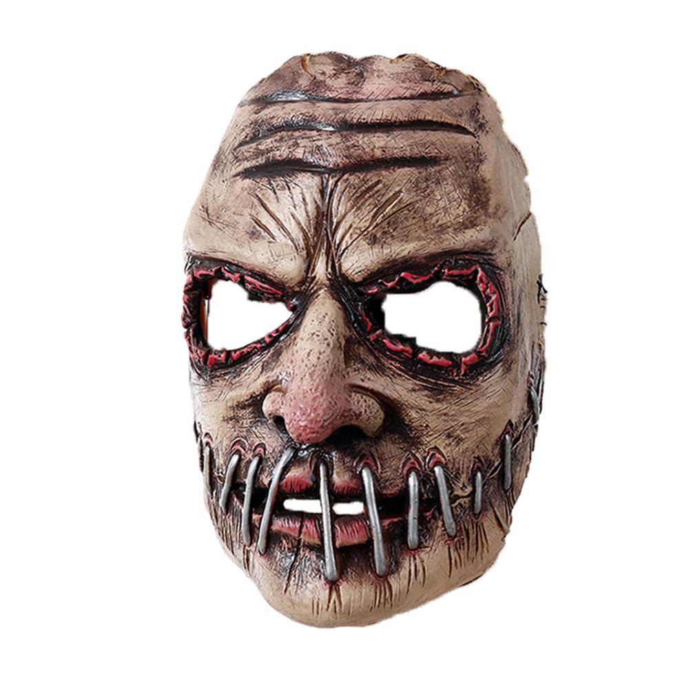

Halloween Terror Big Mouth Nails Mask Latex Evil Demon Cosplay Costumes Headgear Helmet Carnival Party Horror Blood Creepy Props