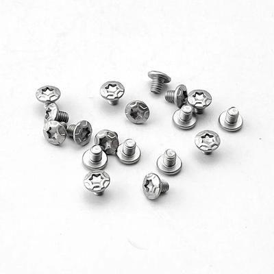10pieces Stainless Steel M2.5 Screw for DIY Knife Handle Making T8 Head Torx Screws Folding Knife M2.5 Screws