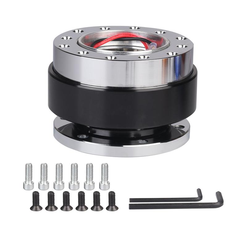 Universal Car Tuning Steering Wheel Quick Release Hub Adapter Snap Off Boss Kit Auto Accessories