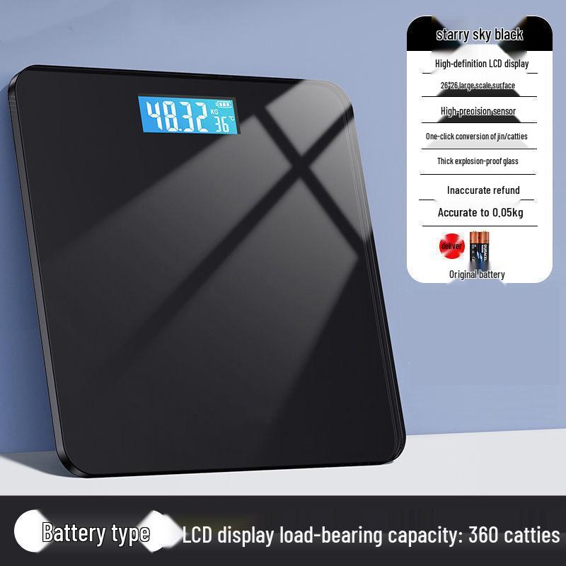 Durable Rechargeable Digital Bathroom Scale: Accurate Smart Body Fat Scale for Women