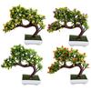 1 buc. Ghiveci cu flori artificiale pentru copac Bonsai Scenă Grădină Nunta Petrecere Balcon Decor Ornament de Crăciun