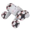 2.4Ghz RC Stunt Car Gesture Sensing 360 degrees  Turning Lighting 5 Wheels Remote Control Vehicle Toy Grey