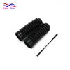 Motorcycle Rubber Front Fork Dust Cover Gaiters Gators Boots Shock Absorber 49MM For Harley Dyna FXDWG 2007 2008 2010 2011