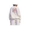 Nike Sweatshirt Round Neck Printed Long Sleeve Knit Sports Kids tops White HJ0833-133