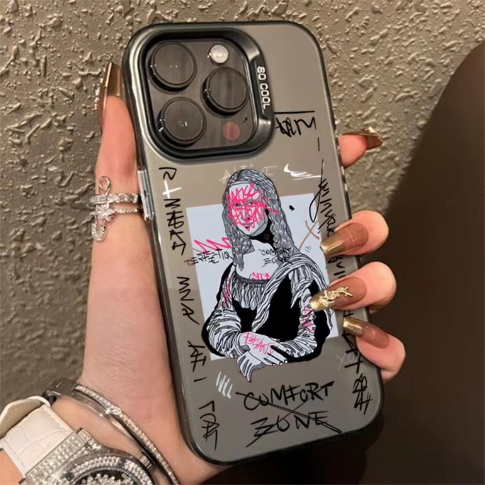 IMD Colorful Phone Case for iPhone 11 13 16 Pro Max iPhone 14 15 Pro Max 12 13 Pro Max Samsung S24 A55 S23 A05 S25 A54 A06 S22 A15 A52S A34 A14
