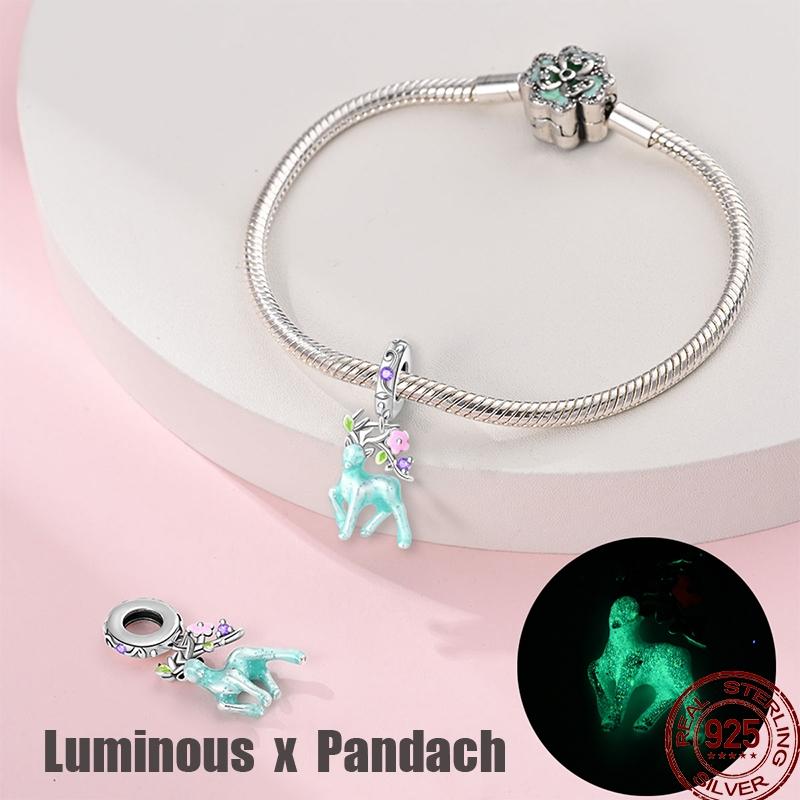 Luminous Firefly Star Moon Cherry Catcopper Pendant Beads 3Mm Diy For Women Exquisite Jewelry Making Gift