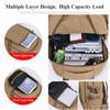 50L Fashion Thick Canvas Men's Backpacks Lightweight Wear-resistant Large Capacity School Bags Outdoor Leisure Travelling Rucksacks Male Climbing Bag