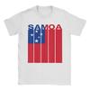 Samoa Flag TShirt Beach Cotton TShirts For Unisex Hip Hop Casual Tee Shirt Short Sleeves YK Fun Top Tees