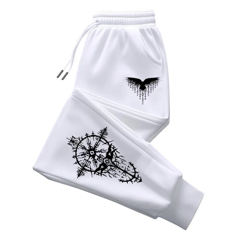 

Универсальные женские спортивные штаны с ретро-принтом, брюки для улицы, для бега, спортивные брюки, повседневные домашние уличные брюки, женская одежда 3XL