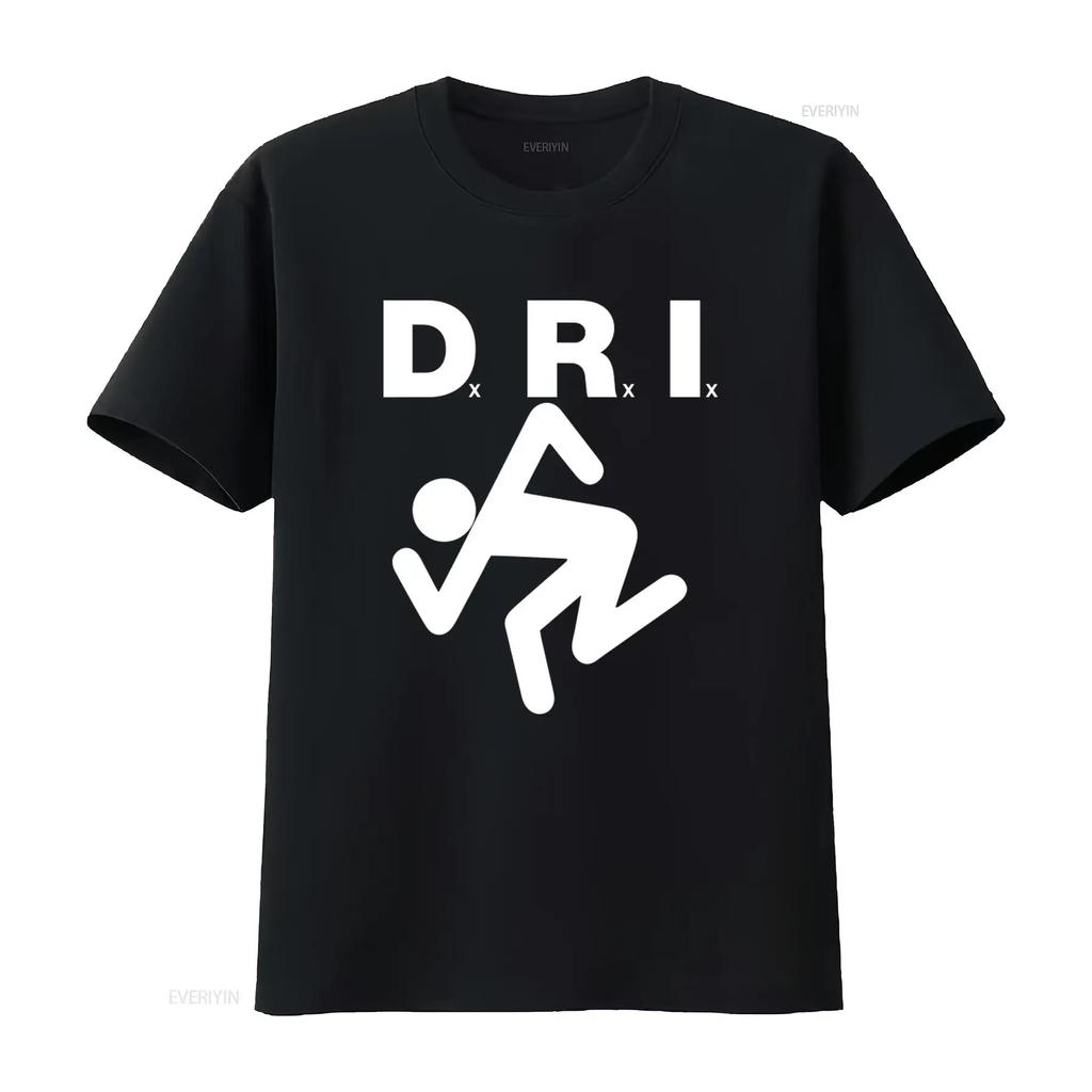 Bby Top D R I SKANKER BLACK T Shirt Dri Dirty Rotten Imbeciles Crossover Thrash streetwear gr