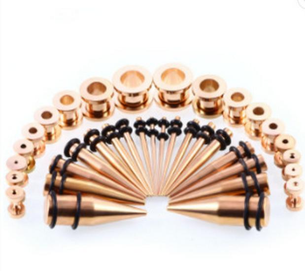 European-American Spike Auricle Large Size Ear Expander Piercing Jewelry