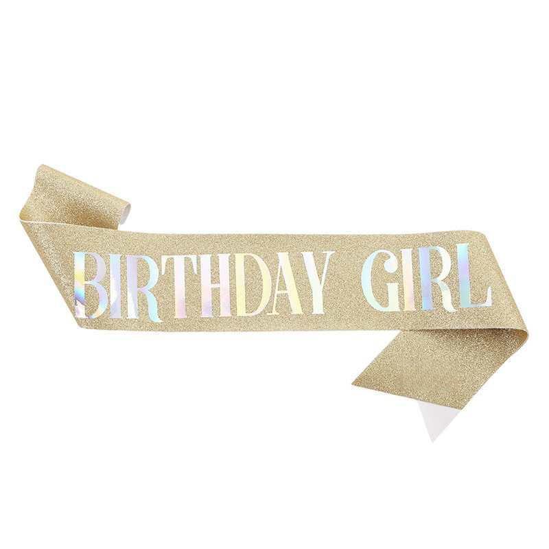 Birthday Girl Queen Crown Headband