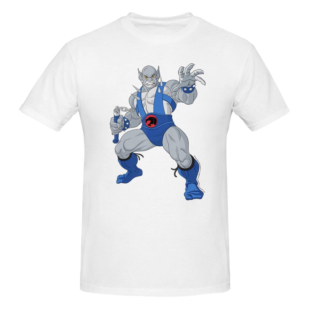 Piece Panthro  Funny  Cotton TShirt ThunderCats s Vintage Cartoon Tees Tops For Unisex