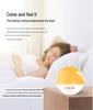 Smart Sunrise-Sunset LED Alarm Clock with Color-Changing Night Light