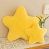 Multi-coloured star pillow super soft cute plush toy sleeping pillow for kids