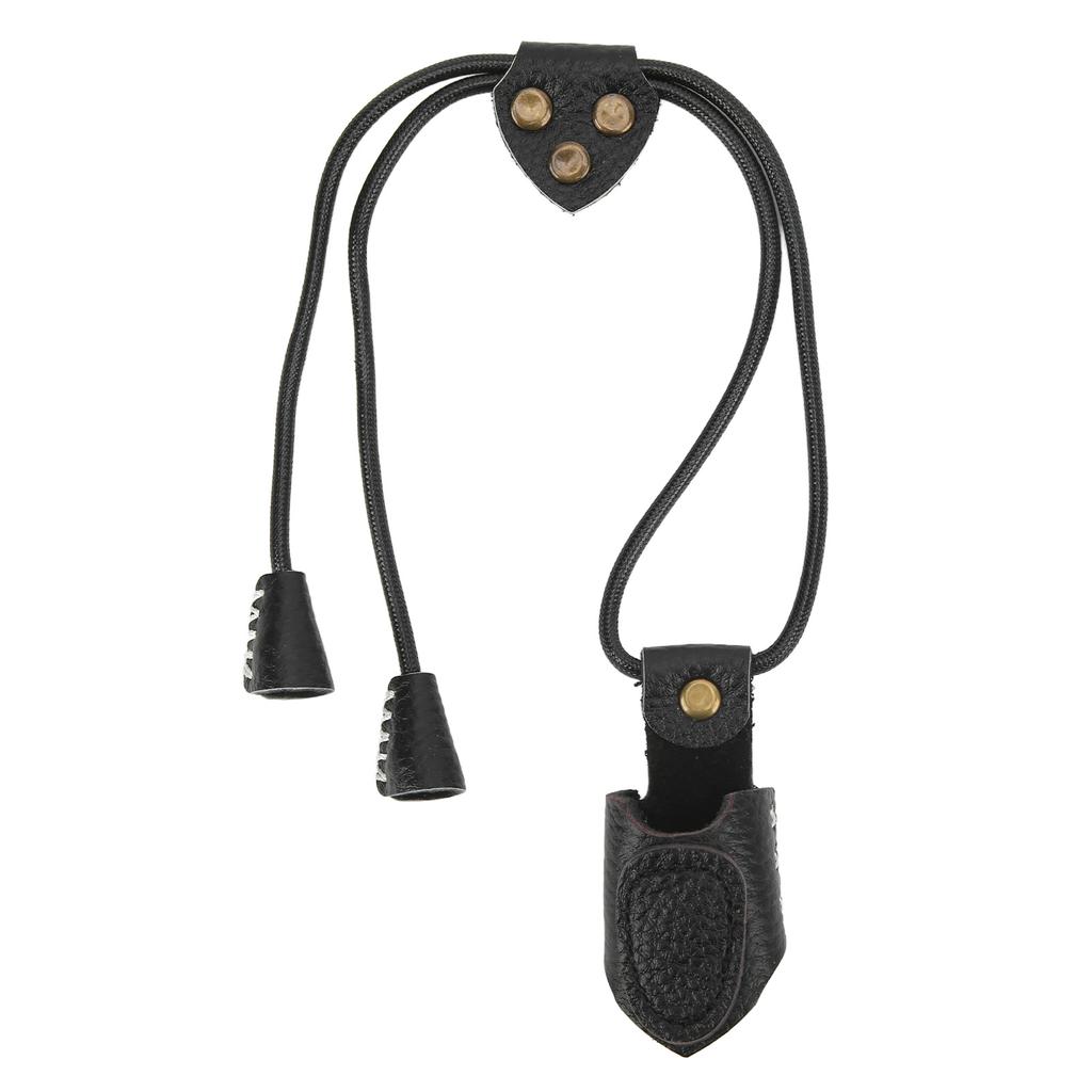 Archery Thumb Ring Imitation Cow Leather Bow Thumb Guard Finger Protection Accessories for Outdoor