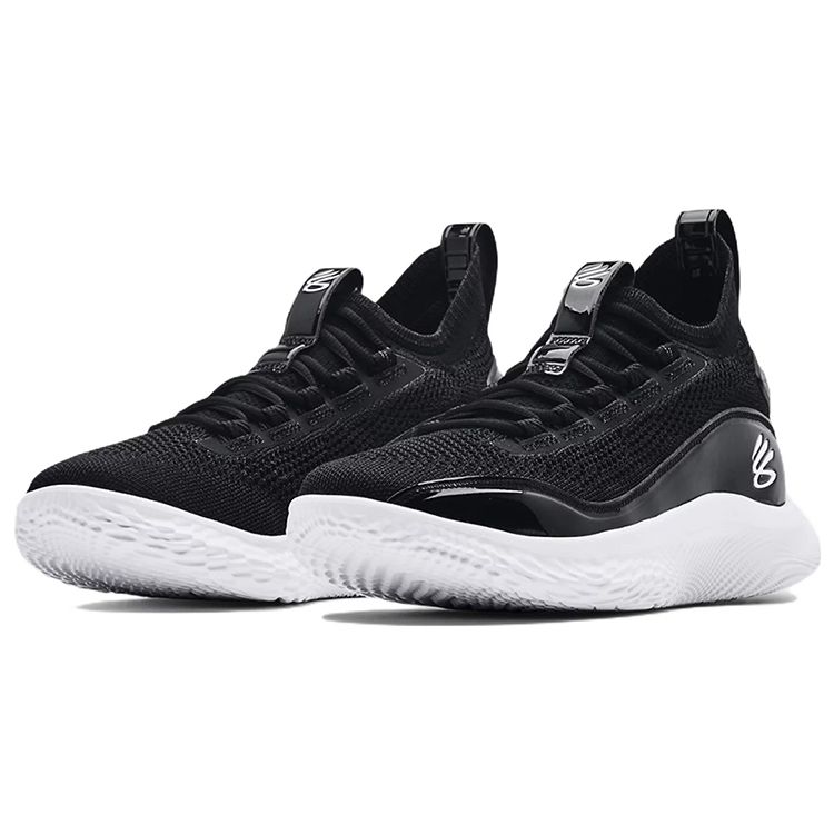 Curry Brand Curry 8 NM Black White Unisex Sneakers 3024785-010