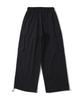 Sseochi410 Nylon Washer Big Cargo Wide Pants Black