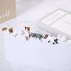 Office Desktop Mini Cute Little Cat Ornament Computer Car Center Console Display Screen Edge Decoration Figurine