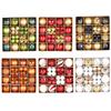 Multi-colored Christmas Tree Ornament Set - Small & Large Balls 2025 Hong Kong Love