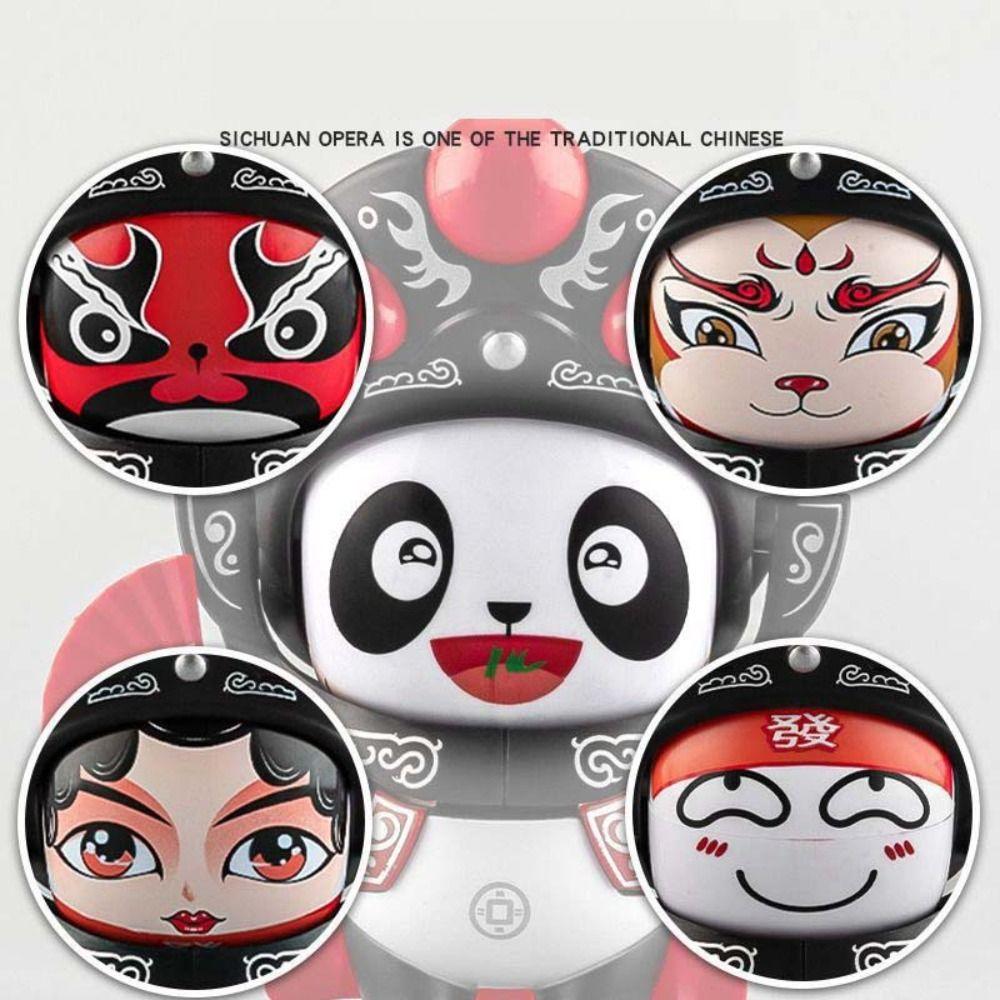 Sichuan Opera Sichuan Face Changing Doll Plastics Face Changing Toy  Kids Playing Supplies