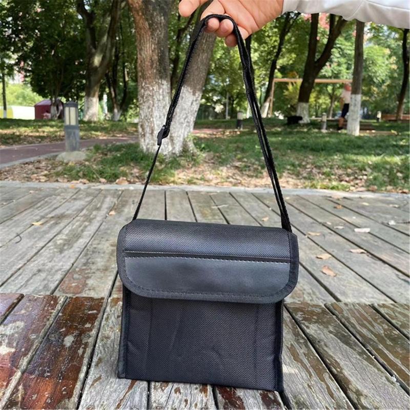 Shock Absorbing Telescope Carrying Case Protective Shoulder Bag for 50mm Telescope Camping & Sports Use Handbag