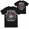 Camiseta Nórdica Vikinga de Noruega Valhalla 180 GSM | Corte Clásico | 100% Algodón