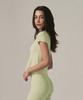 Aleudyu Earth Comfort Short Sleeve Top [Sunny Lime]