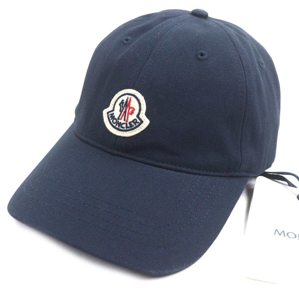 Pristine MONCLER cap BERRETTO BASEBALL Navy cotton mens Used