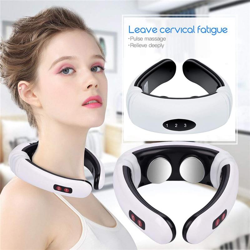 Buy Electric Neck Massager Electric Pulse Neck And Back Massager Far