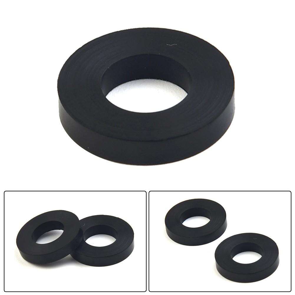 Washer Sealing Rings 2pcs Black For Replacement Seal Silicone Parts
