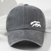 Perfect Fusion of Deep Forest and Bear Pattern Printed Baseball Hat Outdoor Adventure Sunshade Fishing Hat
