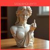 Vienna Goddess Statue Resin Art Piece With Middle Finger Gesture For Gift Giving