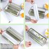 Plastic Food Wrap Dispenser Reusable Foil Cutting Machine Film Dispenser Cutting Box  Packaging