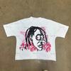 Cartoon Graphic Mens Y2KT Shirt Retro Character Streetwear Cotton Tee S-4XL